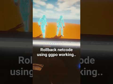 rollback netcode is working. #ggpo #indedev #fightinggame