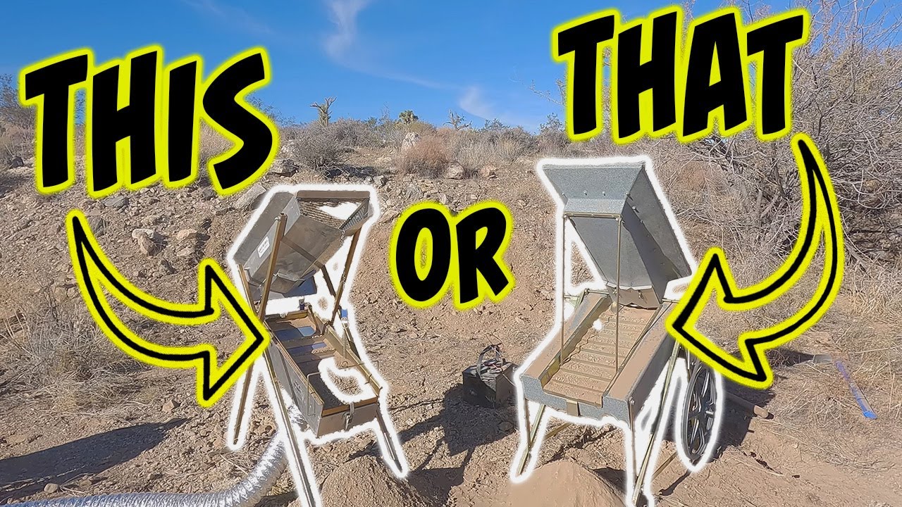 Best Dry Washer for Desert Gold Prospecting? Vibrostatic or Bellows