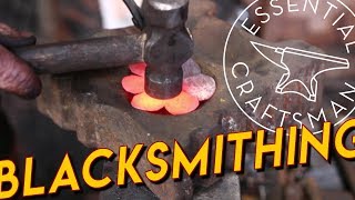 Forging A Steel Rose with Cy Swan