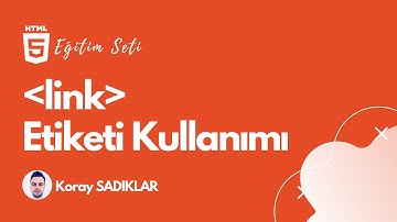 #12 Html5 - link Etiketi Kullanımı