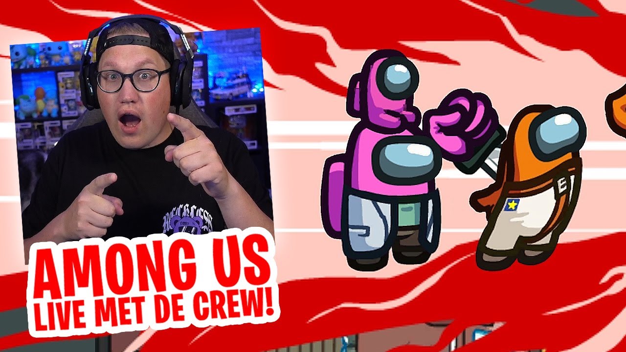 AMONG US MET DE CREW !!!
