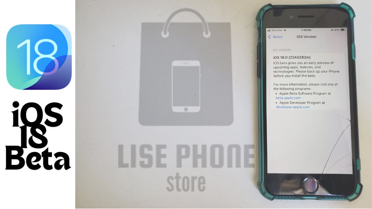 Cómo instalar la beta de iOS 18 en tu iPhone / Lise Phone EC - YouTube