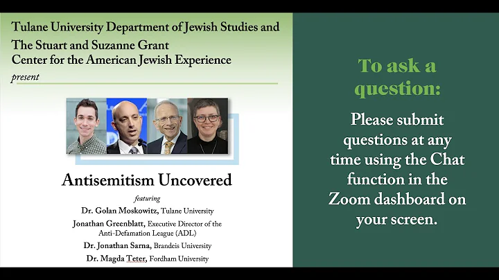 Antisemitism Uncovered