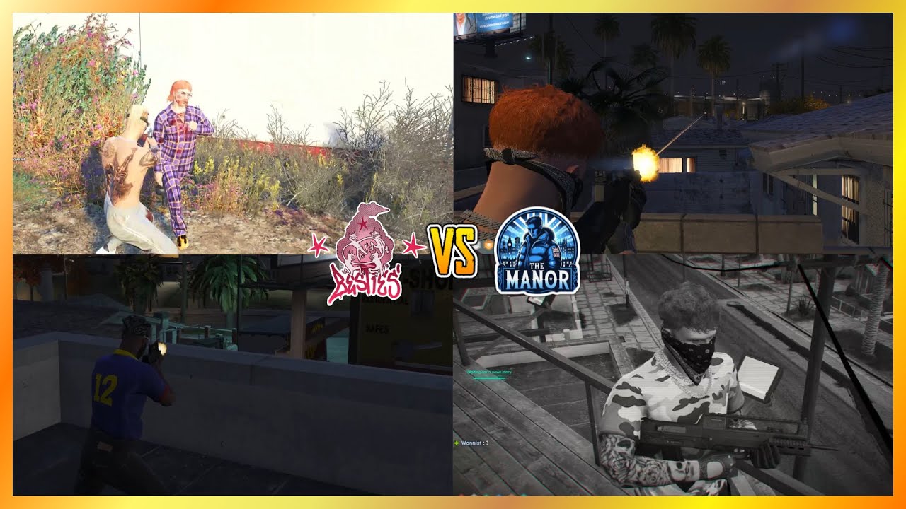 Besties Push Manor Block (Multi POVs) | NoPixel 4.0 GTA RP