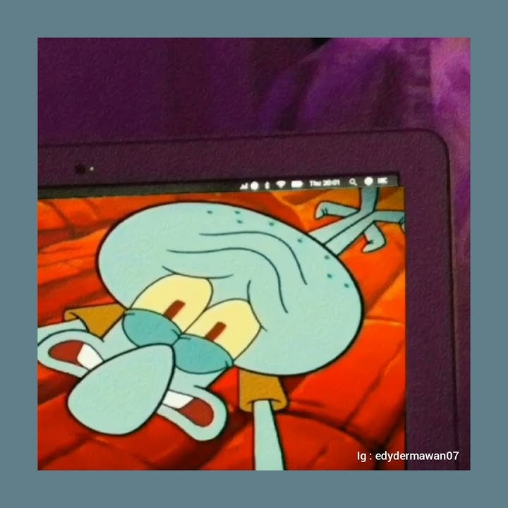 Story WA 30 detik ( Squidward, Aku bersyukur untuk hidup yang kumiliki, kata kata bijak Squidward )