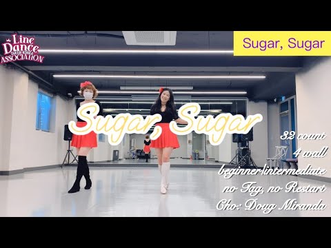 Sugar, Sugar🍭Line Dance🎄💕demo/beginner/intermediate/ Cho: Doug Miranda