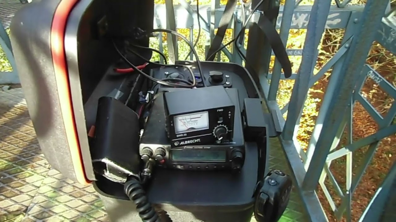 CB Funk Portable am Eiserner Anton in Bielefeld