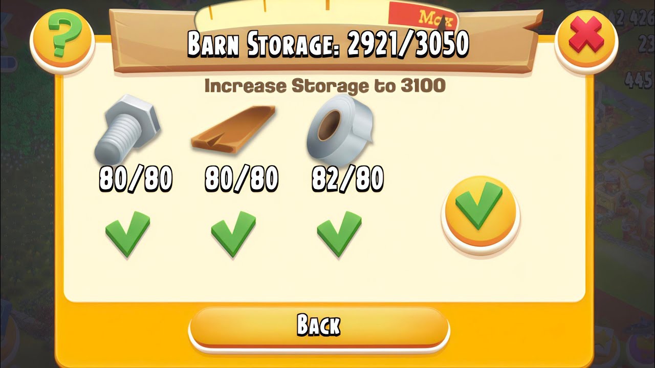 123 level 👑 MASTER JIRAYA 👑 game play #hayday​ #farming​ #games​ #trending