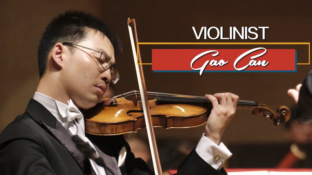 Gao Can A Violinist On Stage and Behind the Scenes China Philharmonic Orchestra YouTube
