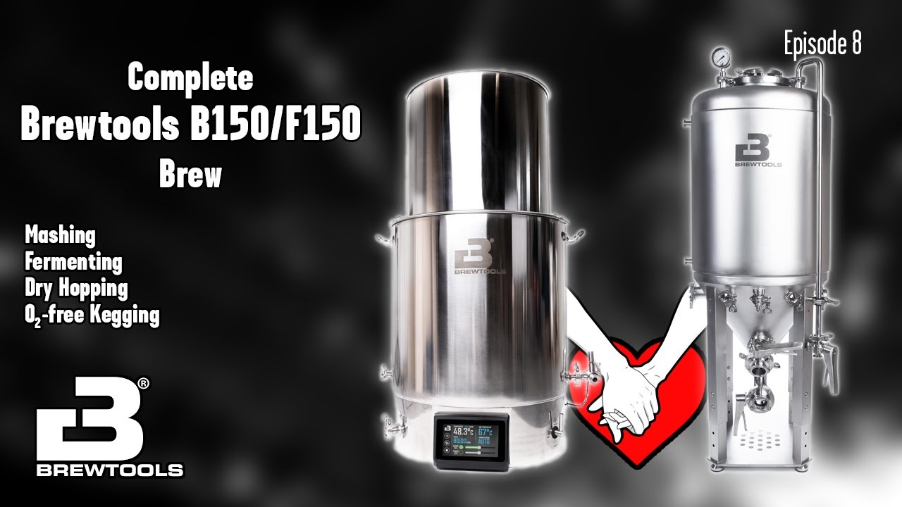 Brewtools brewery in Norway! Last B150/F150 Brew Before Overhaul | Starting a brewery: Ep 8