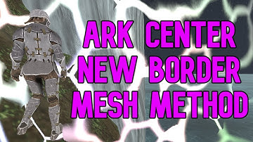Ark Official How To Mesh Center Border Rat Holes & Base Locations | ARK: Survival Evolved