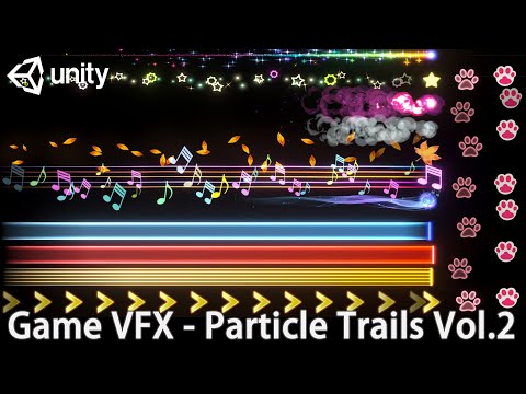 Particle Trails Collection Vol.2 – Unity VFX tutorial