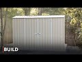 Build  absco space saver shed range installation