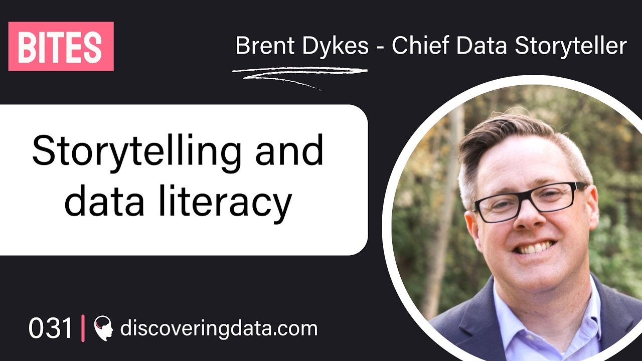 Storytelling and data literacy with Brent Dykes #discoveringdata ...