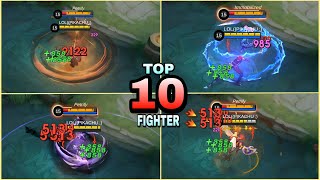 Top 10 Best Fighter For 2024 Mobile Legends