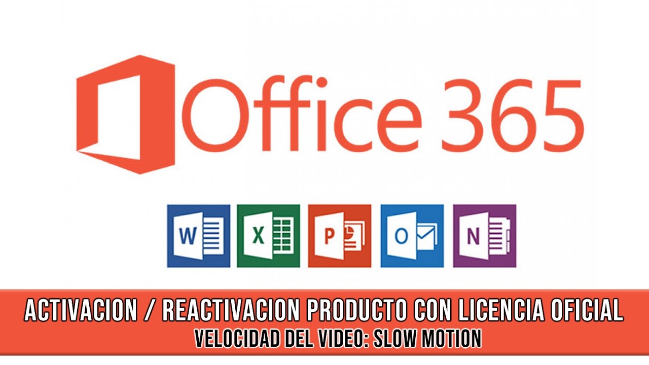 Solución Error de Activación de Producto de Office 365 con Licencia  Original. - YouTube