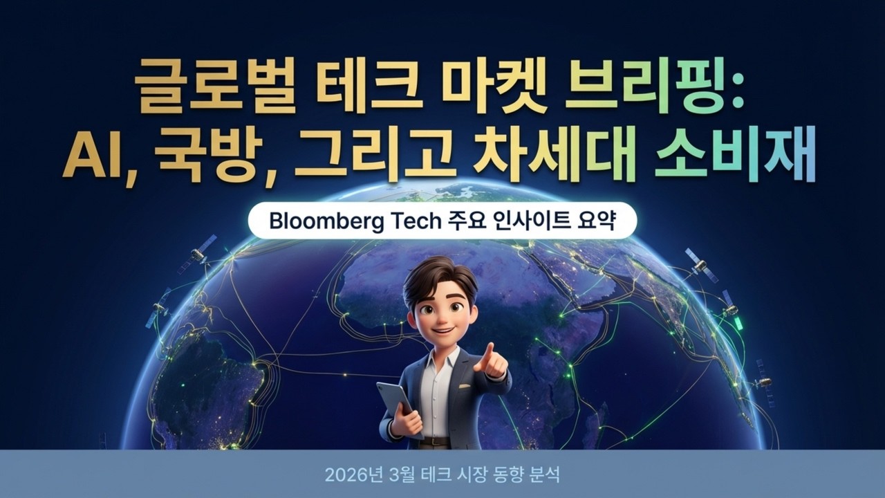 [0401 글로벌 테크] 소프트웨어의 시대는 끝났다? 2026년 자본이 몰리는 3대 딥테크 섹터 완전 정복 | GPU와 물리적 세계로의 귀환
