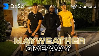 Floyd Mayweather joins DeSo and gives away a car with HighKey!