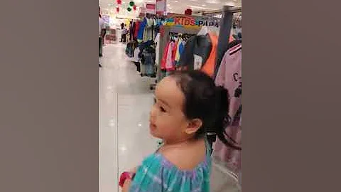 My daughter Rohana shopping G.Mall Bajada Davao  01/30/2019