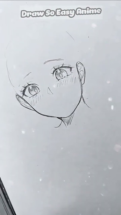 Drawing process timelapse an anime girl #shorts #drawing #mangaanimedrawing
