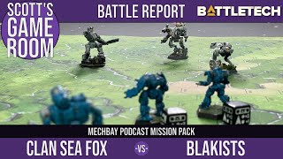 BattleTech Mechbay Mission Battle Report: Clan Sea Fox vs Word of Blake by Scott's Game Room 4,999 views 1 month ago 14 minutes, 45 seconds