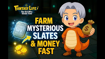 Best Mysterious Slate & Money Farm in Fantasy Life i! Fast & Easy Farming Guide