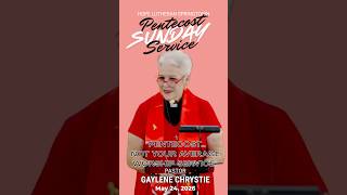 Pentecost Sunday, May 24 2026 - Sermon only