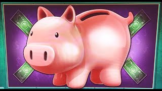 Nearly landing the Grand Jackpot on High Limit Piggy Bankin - up to $250 bets - Huge Jackpot Handpay