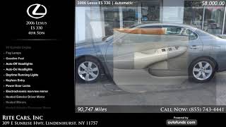 Used 2006 Lexus ES 330 | Rite Cars, Inc, Lindenhurst, NY - SOLD