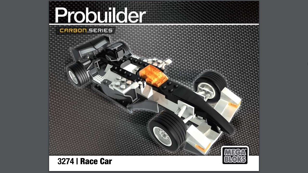 Race Car Instructions | Probuilder | Anleitung | 3274 | MEGA Bloks  | Construx |