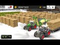 Fs 18 Winter Season! Collect Unlimited Hay Square Bales - Fs18 Feeds Cow : Gameplay #fs18 