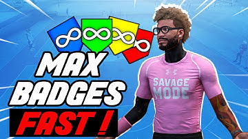 HOW TO GRIND SHOOTING BADGES IN NBA 2K21! MAX BADGES FAST! *NEW