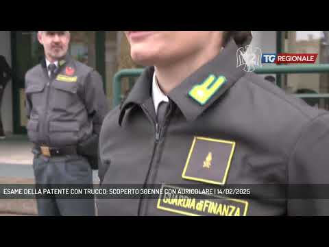 ESAME DELLA PATENTE CON TRUCCO: SCOPERTO 30ENNE CON AURICOLARE | 14/02/2025
