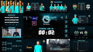 Gamer Esport Broadcast Package After Effects Videohive 29283377