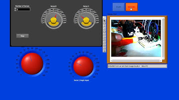 SERVOMOTOR GUARDAR MOVIMIENTOS LABVIEW + ARDUINO + WEBCAM