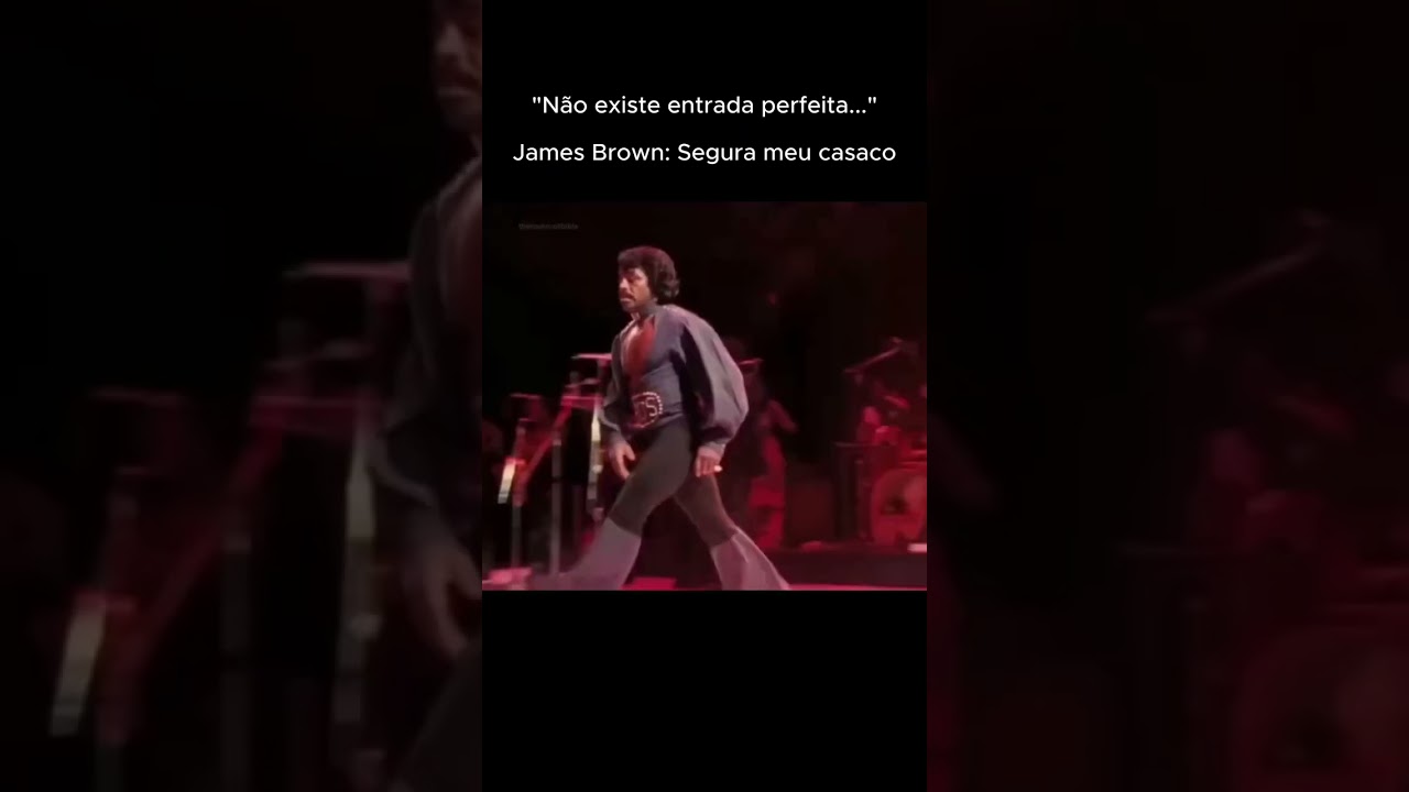 James Brown mostra que a primeira impressão é tudo