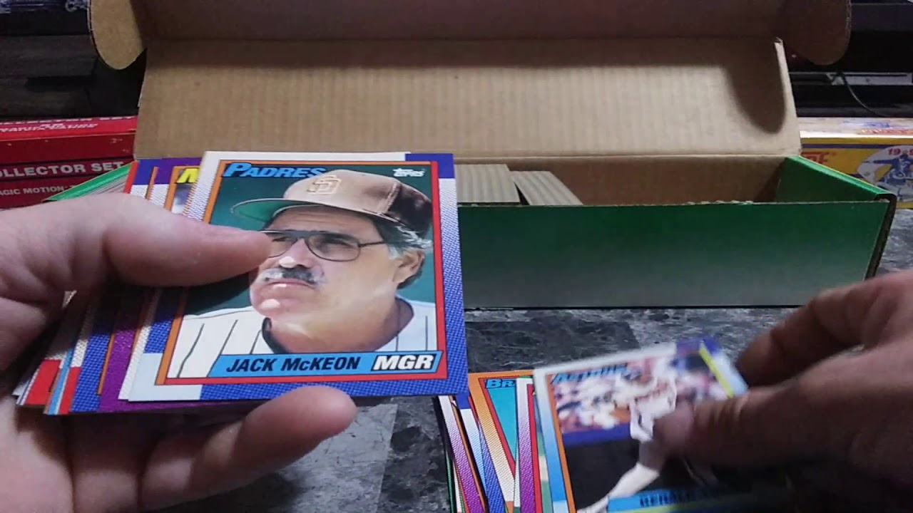 1990 Topps Official Complete Set Break