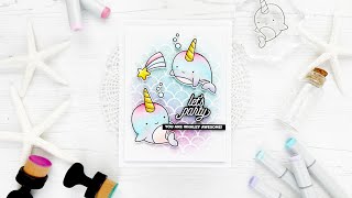 Crafty with Caly: Tri-colored Narwhal Friends