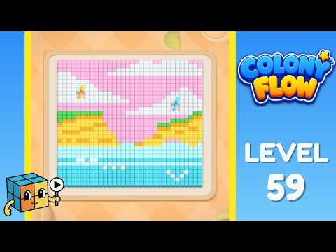 Colony Flow Level 59 Walkthrough Solution
