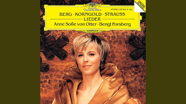 R. Strauss: "Wie sollten wir geheim sie halten" Op. 19, No. 4: Allegro vivace
