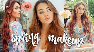 Glowy Natural Makeup Tutorial + Hair & Outfit | Spring GRWM🌸 screenshot 4