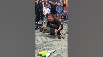 Japanese Street Performer At The Edinburgh Fringe