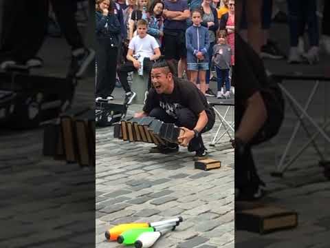 Japanese Street Performer At The Edinburgh Fringe