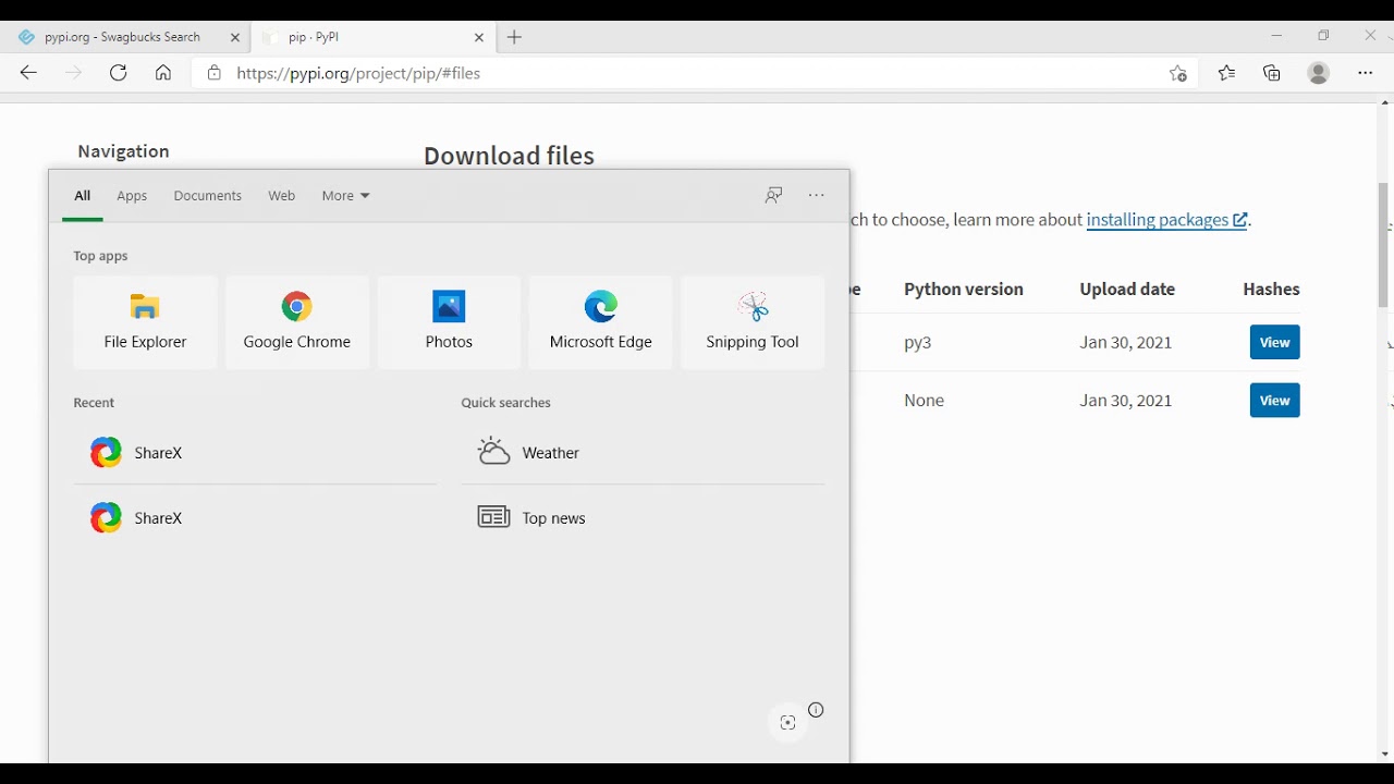 Install Pip in Python
