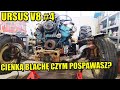 URSUS V8 #4 BUDOWA RAMY POD PRZEDNIĄ OŚ, RELOKACJA FILTRA OLEJU, MOCOWANIE ALTERNATORA.