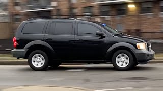 Unmarked Paterson Police Durango Responding Urgently Code 3 On West Broadway 3/17/22