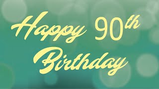 Nancy's 90th Birthday Wishes!