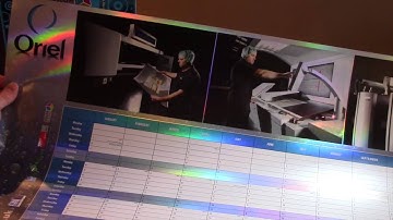 Color-Logic Printed Samples:  Metallic Calendar (self promotion), Oriel Printing - Hull, UK