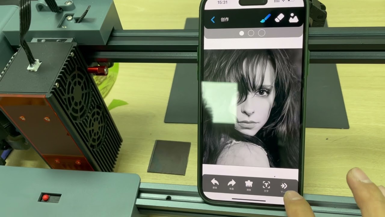 JL3 Pro Mobile phone connection operation video