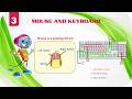 DIGITAL DISCOVERIES- GRADE 1- CHAPTER 3-MOUSE AND KEYBOARD